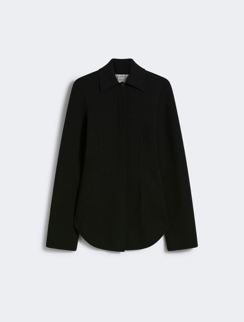 Viscose knit shirt - BLACK - Sportmax - 7