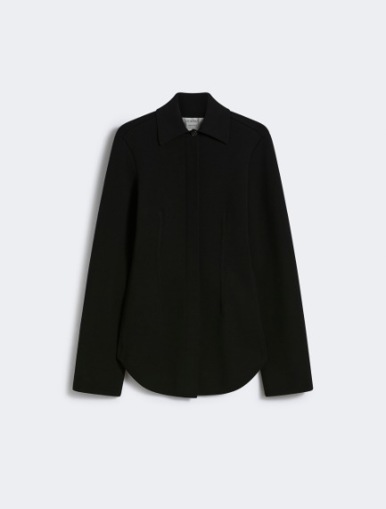 Viscose knit shirt - BLACK - Sportmax