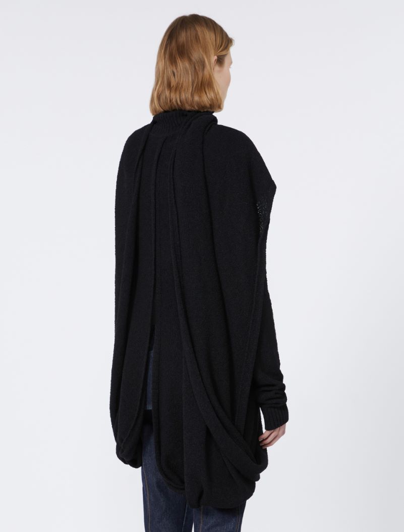 High-neck jumper - BLACK - Sportmax - 3