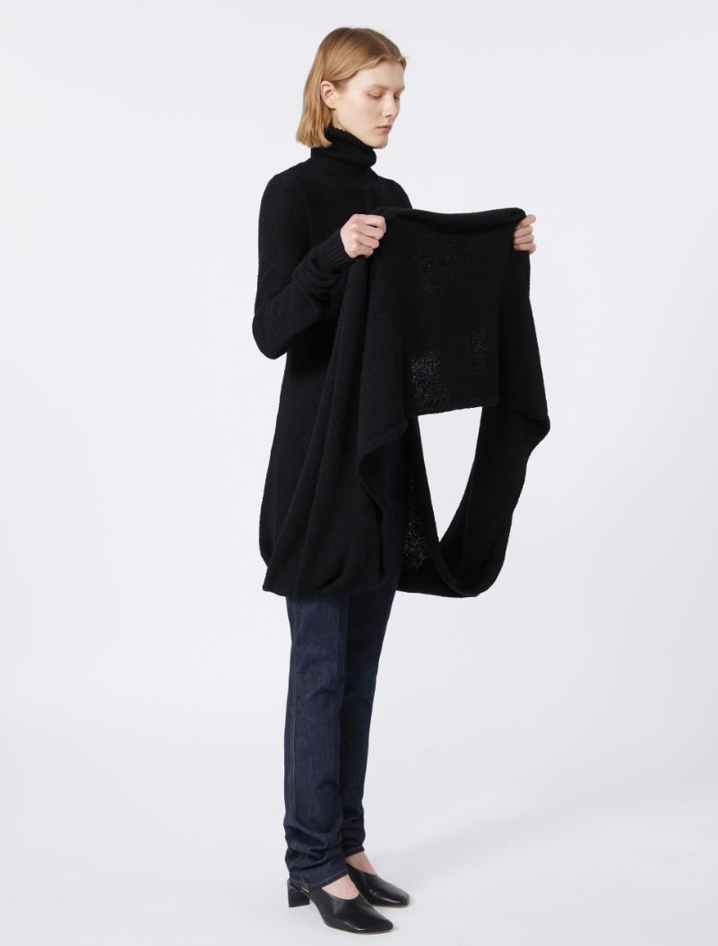 High-neck jumper - BLACK - Sportmax - 5