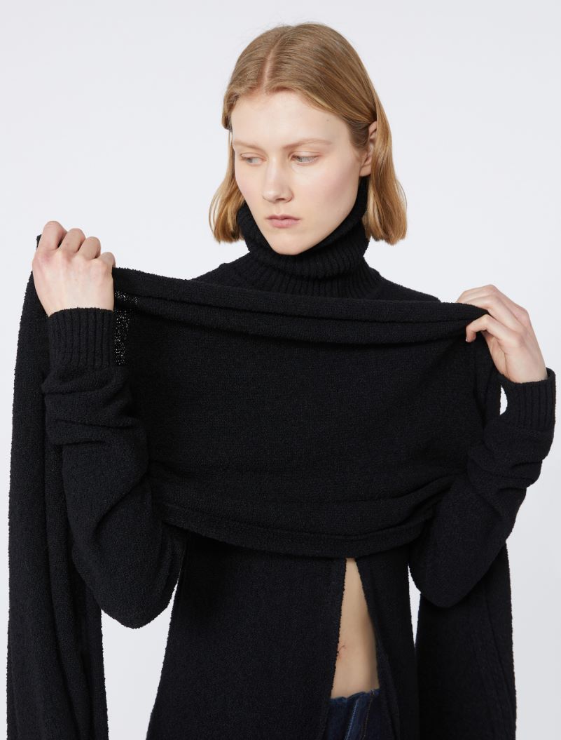 High-neck jumper - BLACK - Sportmax - 6