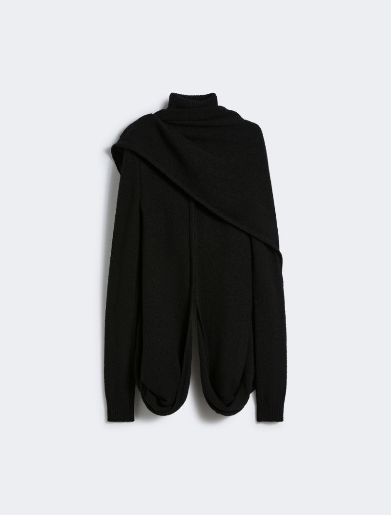 High-neck jumper - BLACK - Sportmax - 8