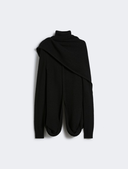 High-neck jumper - BLACK - Sportmax