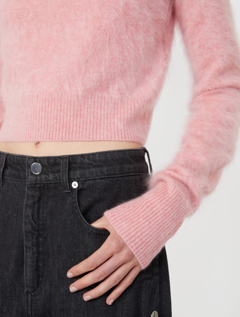 Pure cashmere sweater - PINK - Sportmax - 5