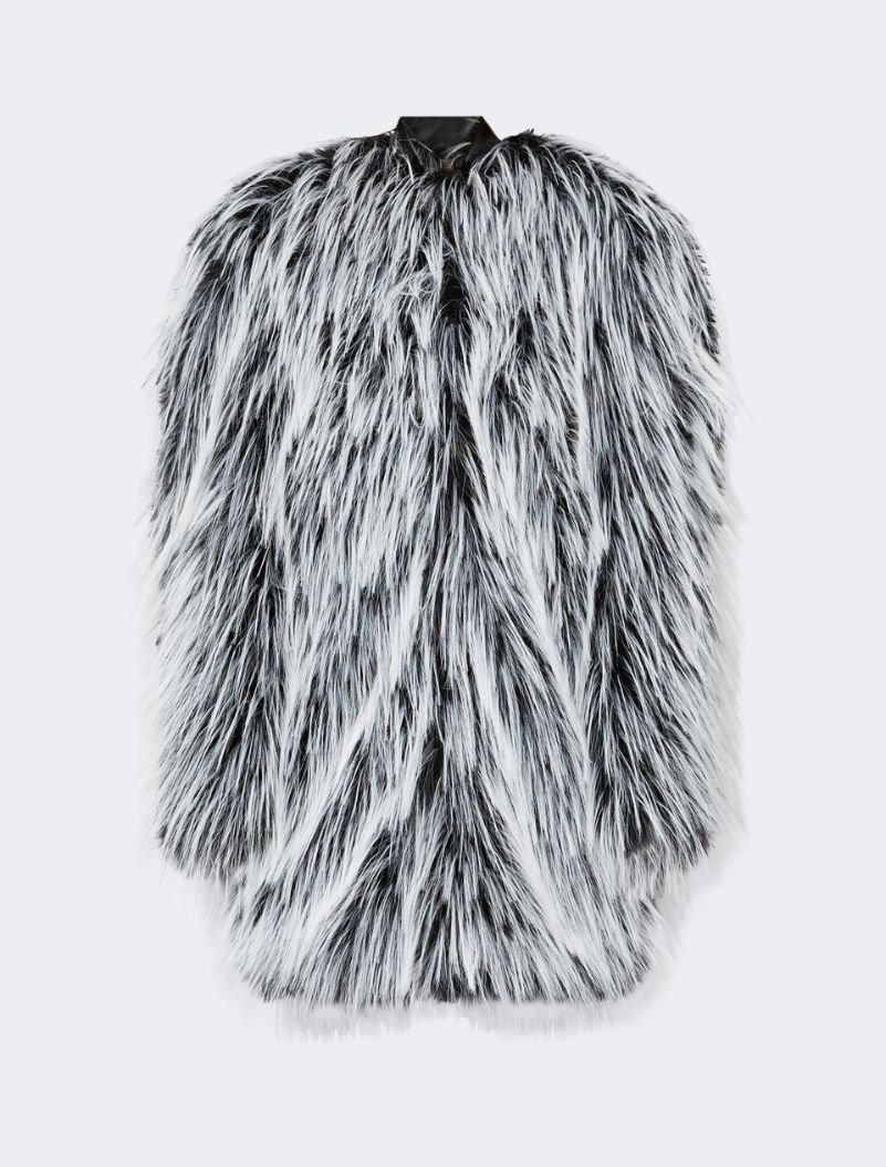 Oversized two-tone jacket - BLACK - Sportmax - 6