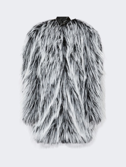 Oversized two-tone jacket - BLACK - Sportmax