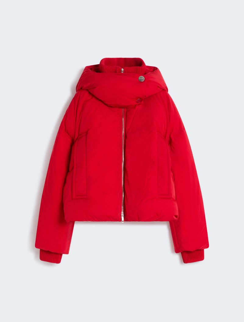 Water-repellent short down jacket - RED - Sportmax - 6