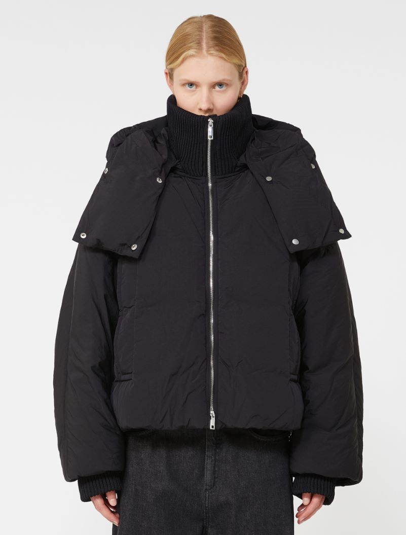 Water-repellent short down jacket - BLACK - Sportmax - 2