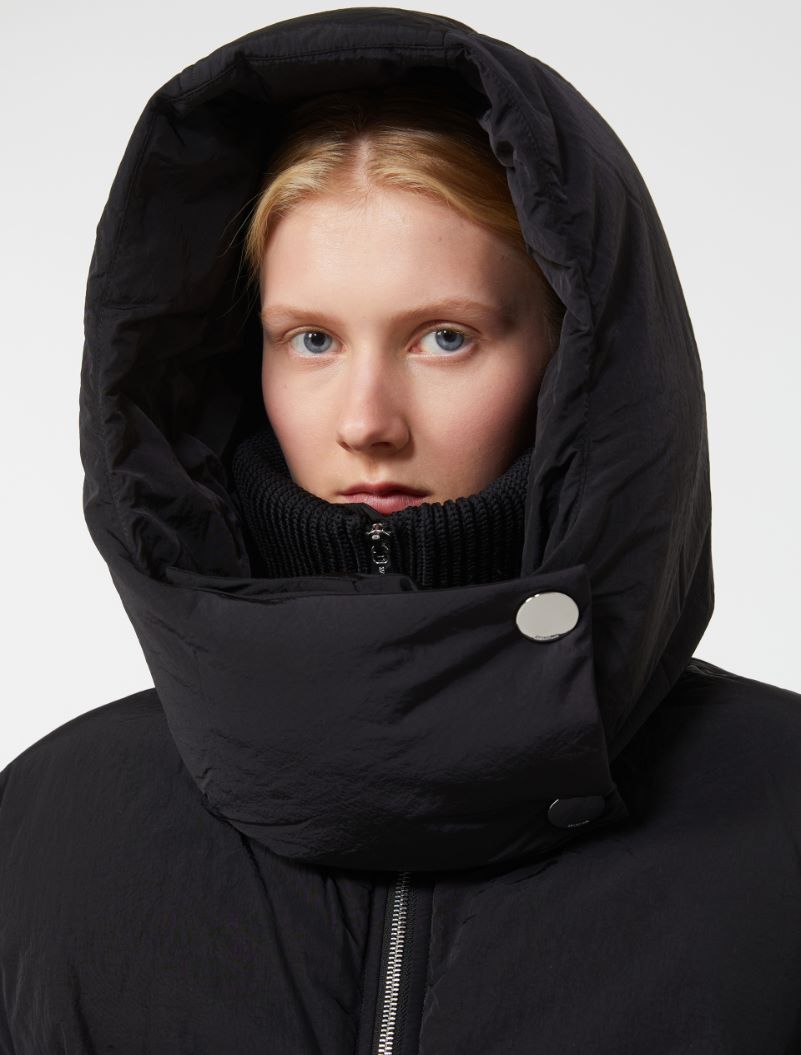 Water-repellent short down jacket - BLACK - Sportmax - 5