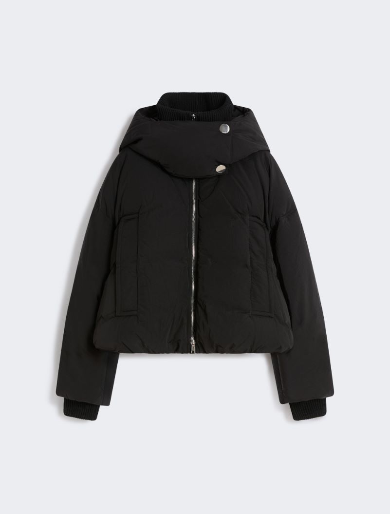 Water-repellent short down jacket - BLACK - Sportmax - 8