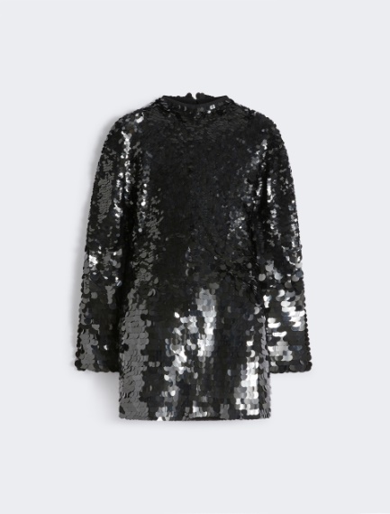Abito corto con paillette - KLEPSYDRA CAPSULE - NERO - Sportmax - 7