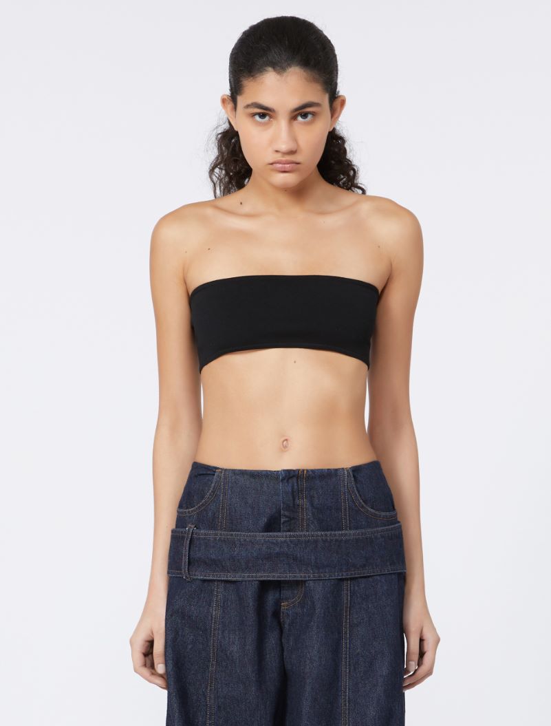 Bandeau bra - RUNWAY - BLACK - Sportmax - 4