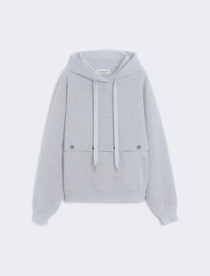 Sweatshirt with detachable hem detail - MEDIUM GREY - Sportmax - 6