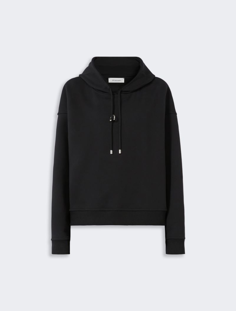 Lined hoodie - BLACK - Sportmax - 6