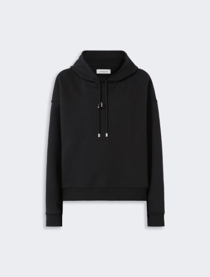 Lined hoodie - BLACK - Sportmax - 6