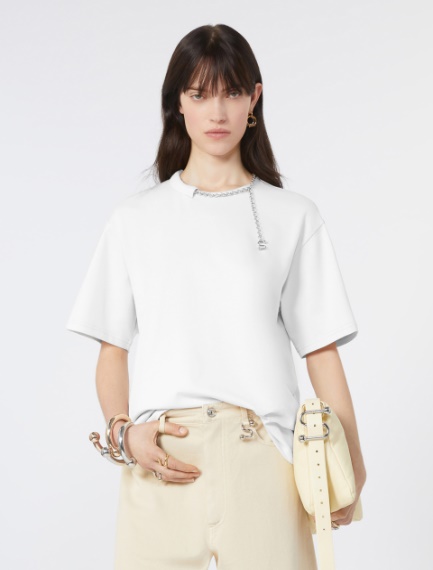 T-shirt a manica corta - BIANCO OTTICO - Sportmax