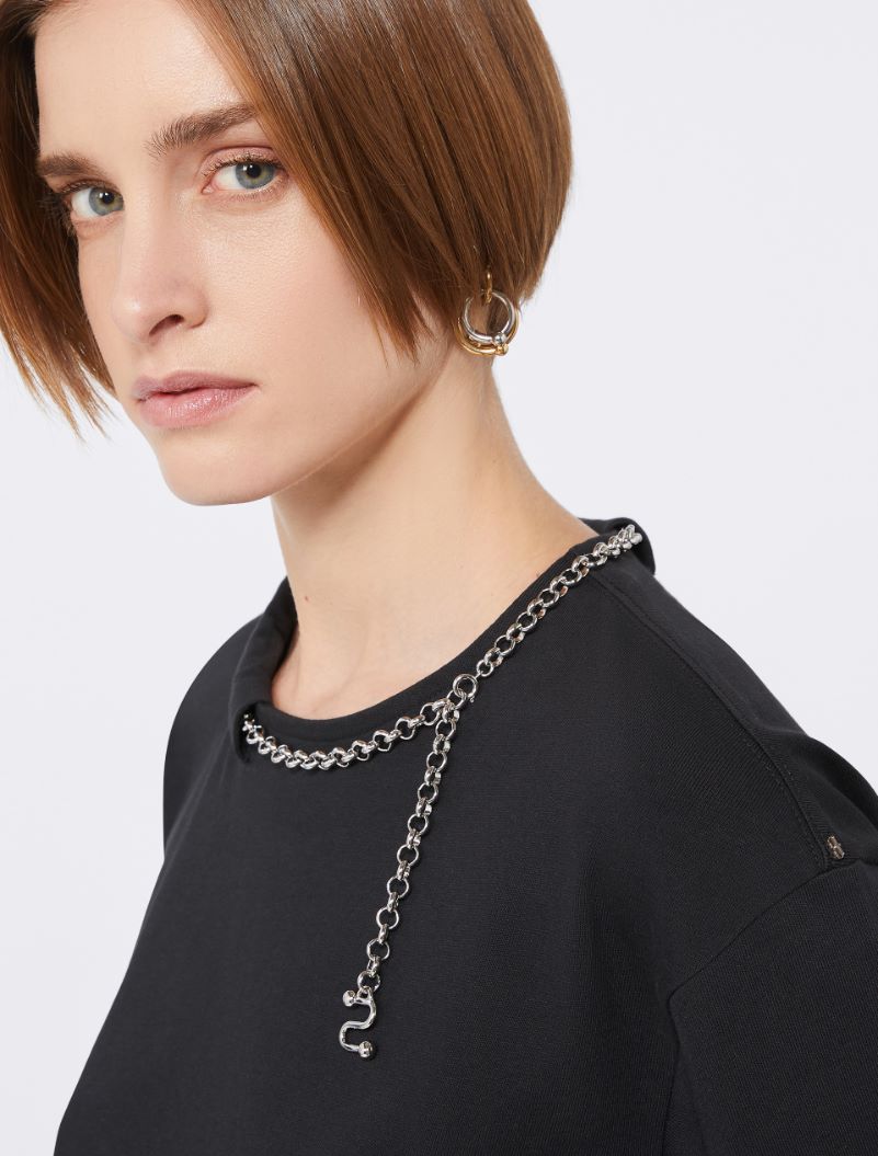 Short sleeve T-shirt - BLACK - Sportmax - 5