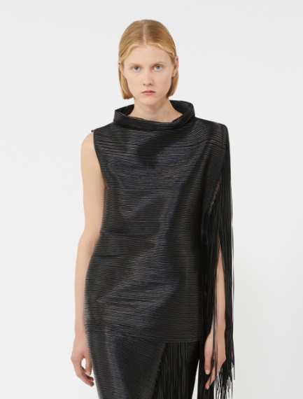 Tunica in tulle ricamato - RUNWAY - NERO - Sportmax