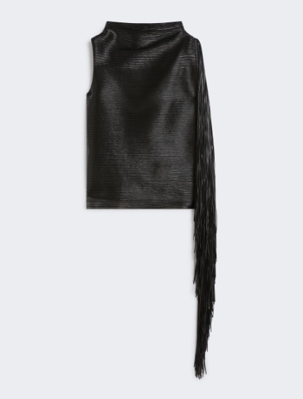 Embroidered tulle tunic - BLACK - Sportmax