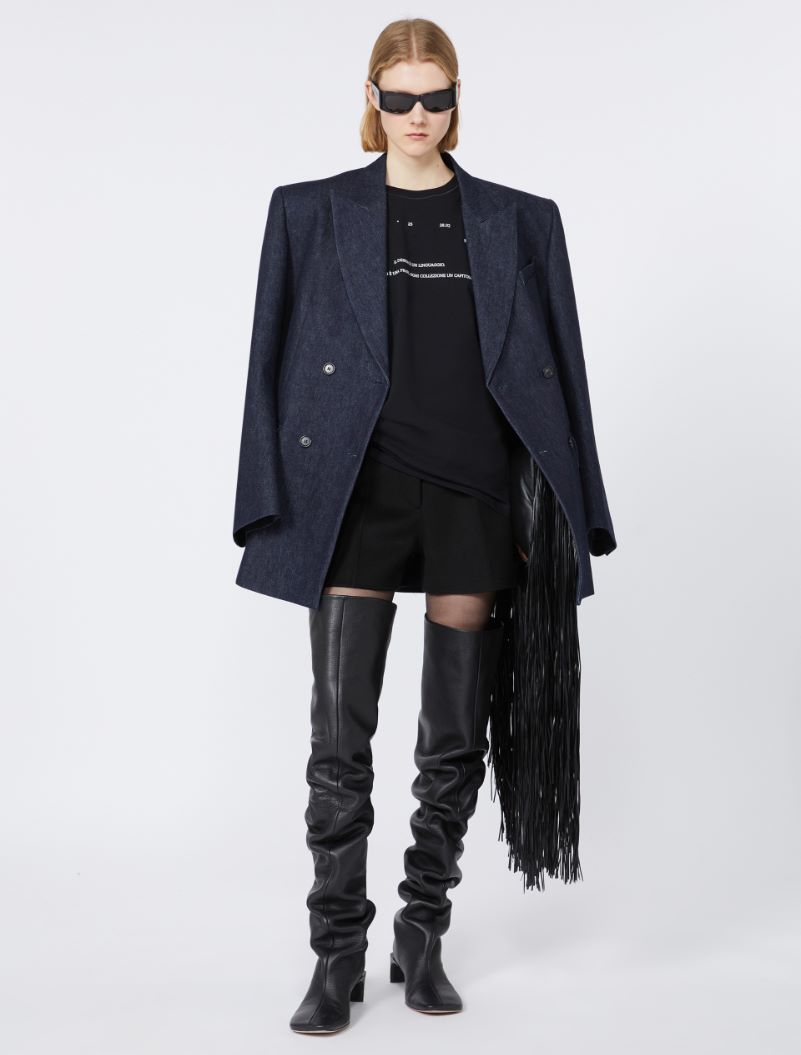 T-shirt con stampa - RUNWAY - NERO - Sportmax