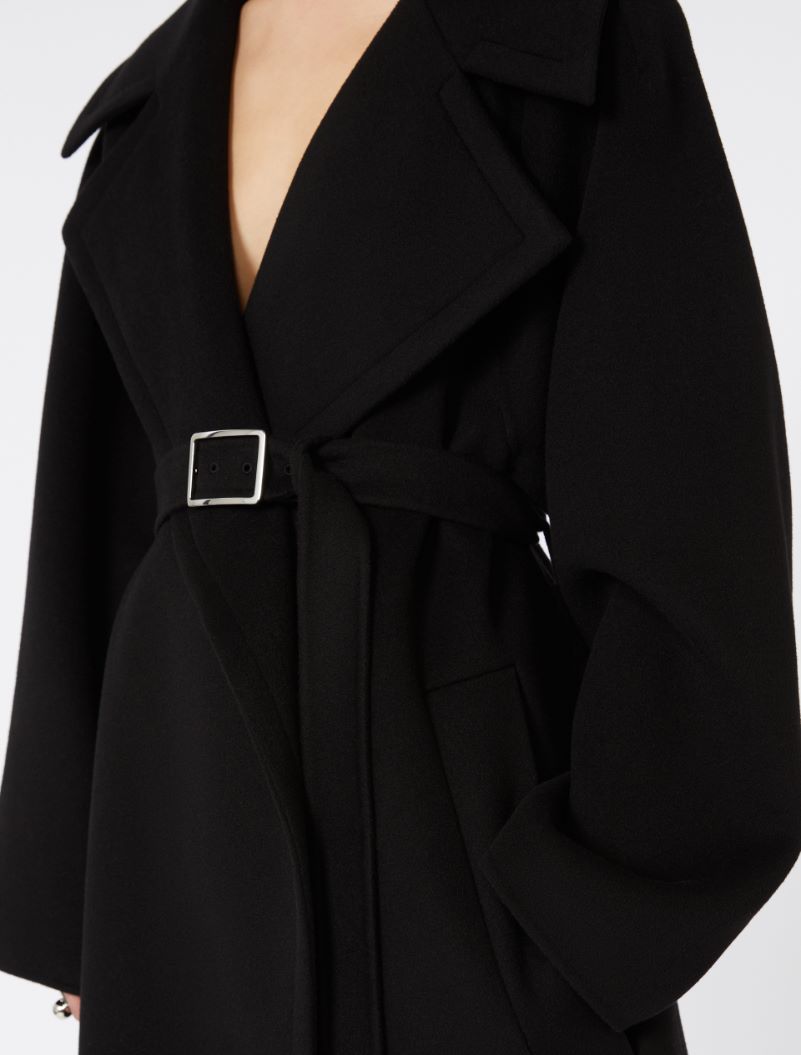 Short wool coat - BLACK - Sportmax - 4