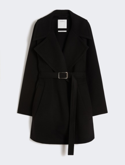 Short wool coat - BLACK - Sportmax - 6