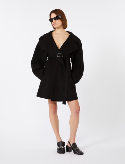 Short wool coat - BLACK - Sportmax
