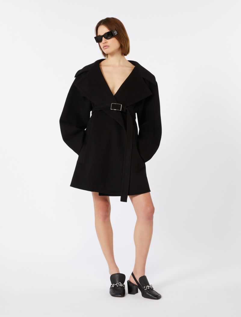 Short wool coat - BLACK - Sportmax