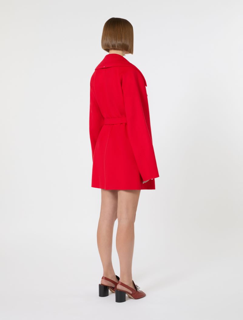 Short wool coat - RED - Sportmax - 3