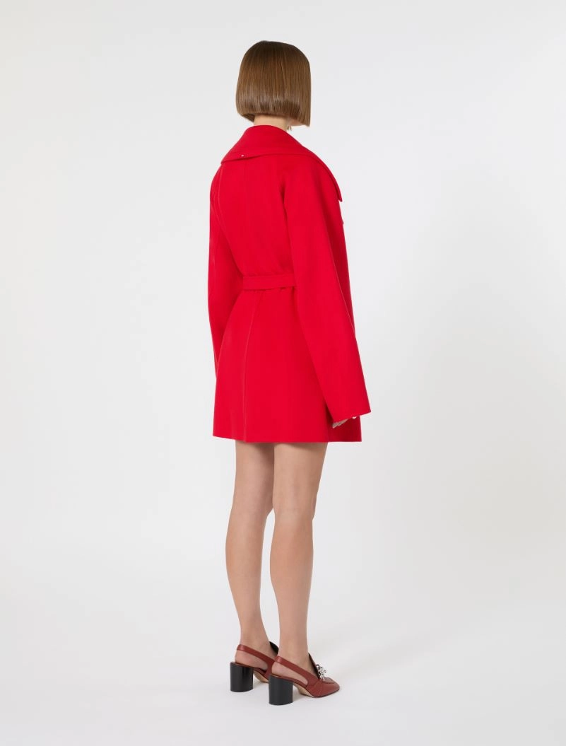 Short wool coat - RED - Sportmax - 3