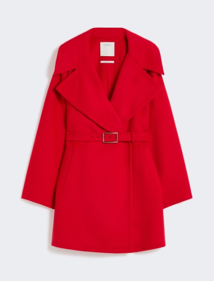 Short wool coat - RED - Sportmax