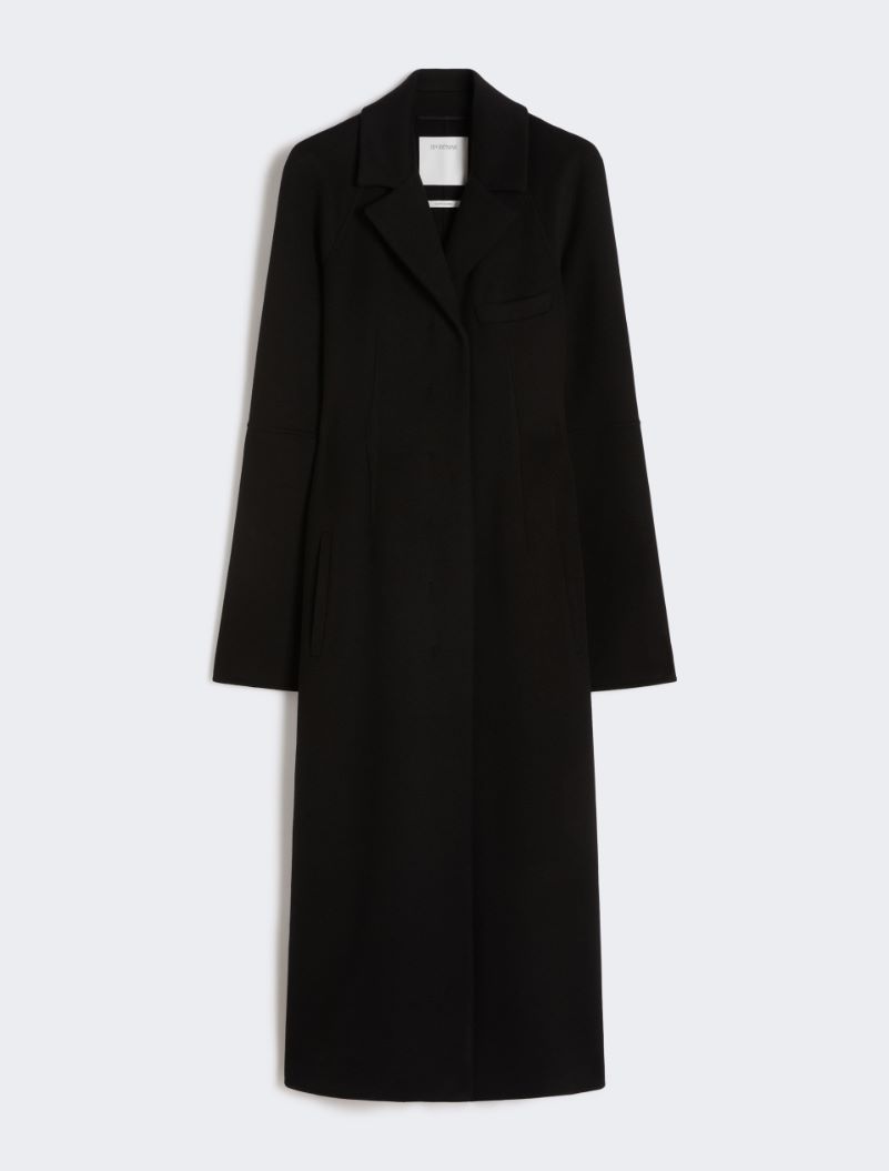 Slim-fit long wool coat - BLACK - Sportmax - 6