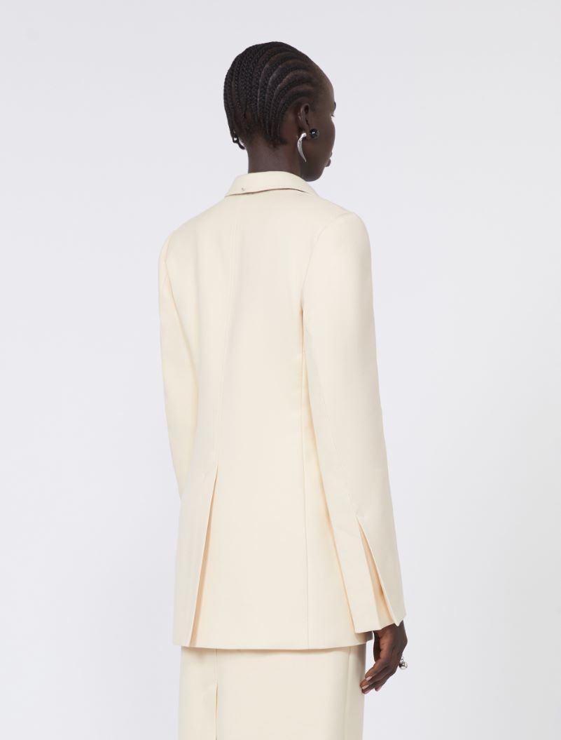 Gabardine blazer - VANILLA - Sportmax - 3