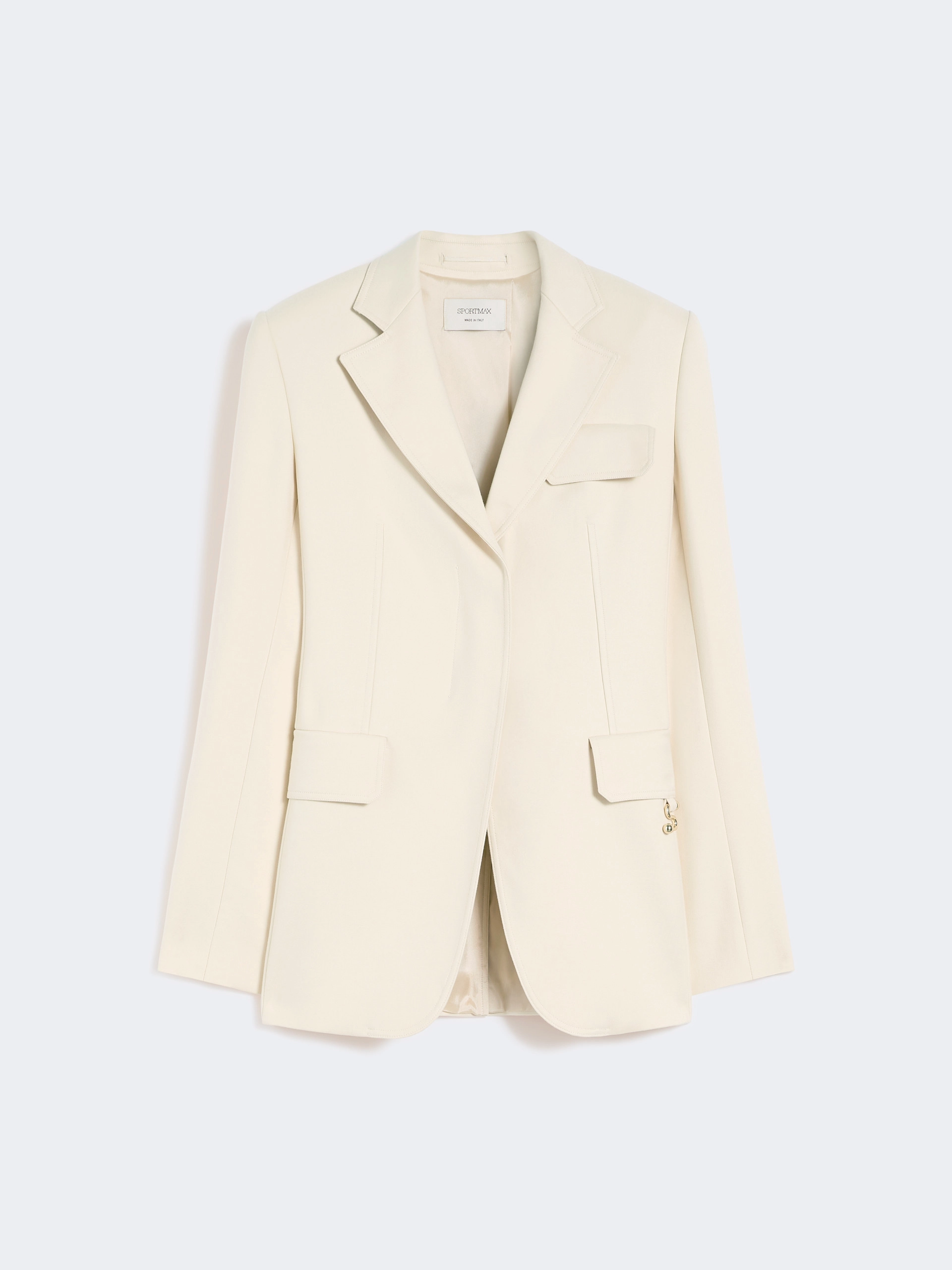 Gabardine blazer - VANILLA - Sportmax - 6