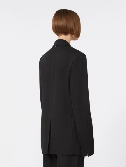 Slim-fit double-dart blazer - BLACK - Sportmax - 3