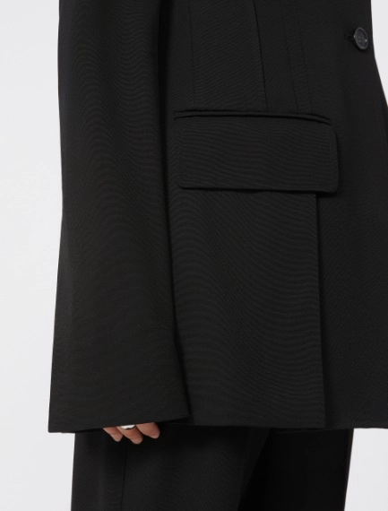 Slim-fit double-dart blazer - BLACK - Sportmax - 5