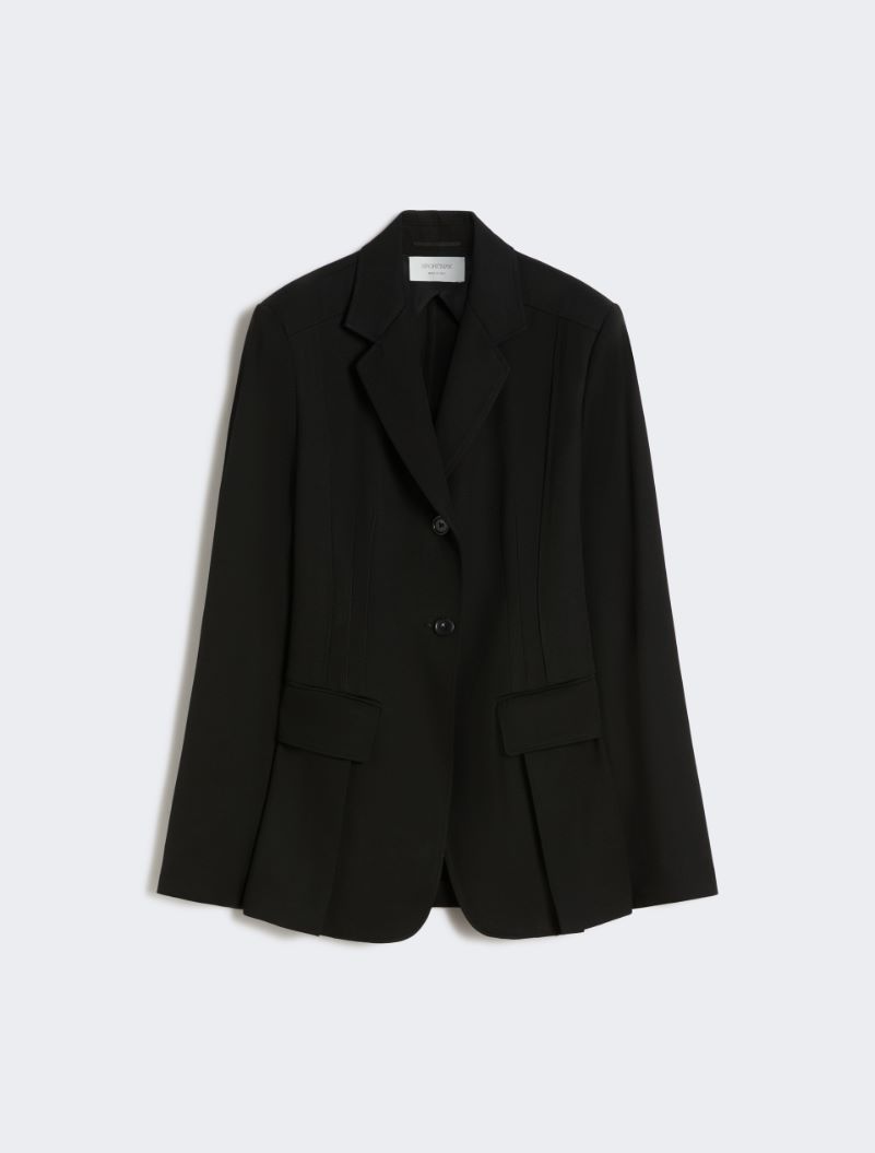 Slim-fit double-dart blazer - BLACK - Sportmax - 7