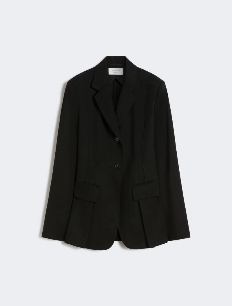 Slim-fit double-dart blazer - BLACK - Sportmax - 7