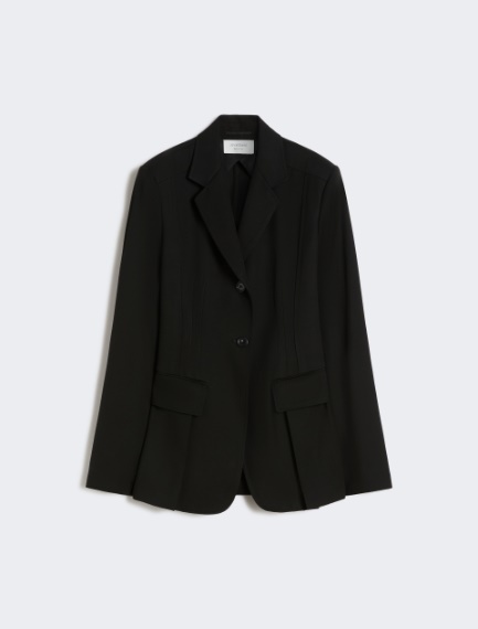 Slim-fit double-dart blazer - BLACK - Sportmax