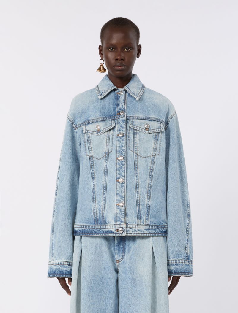 Two-piece denim jacket - MIDNIGHTBLUE - Sportmax - 2