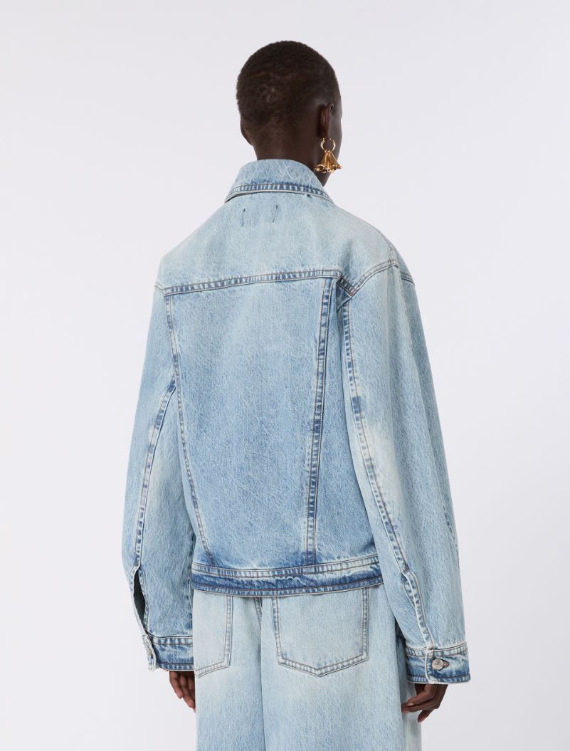 Two-piece denim jacket - MIDNIGHTBLUE - Sportmax - 3