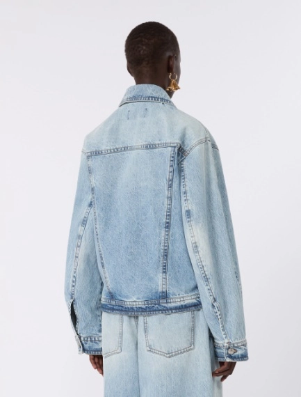 Two-piece denim jacket - MIDNIGHTBLUE - Sportmax - 3