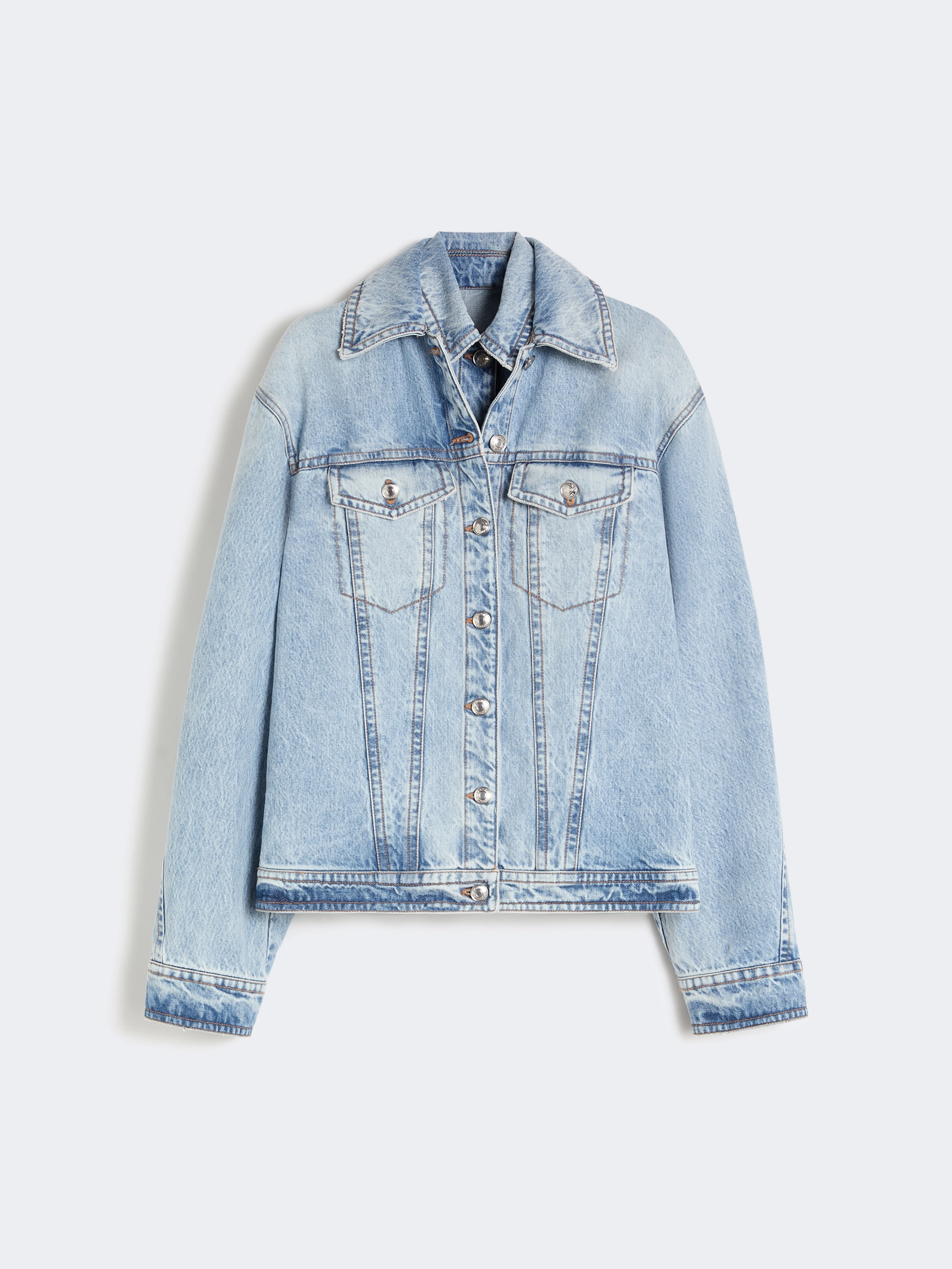 Two-piece denim jacket - MIDNIGHTBLUE - Sportmax - 6
