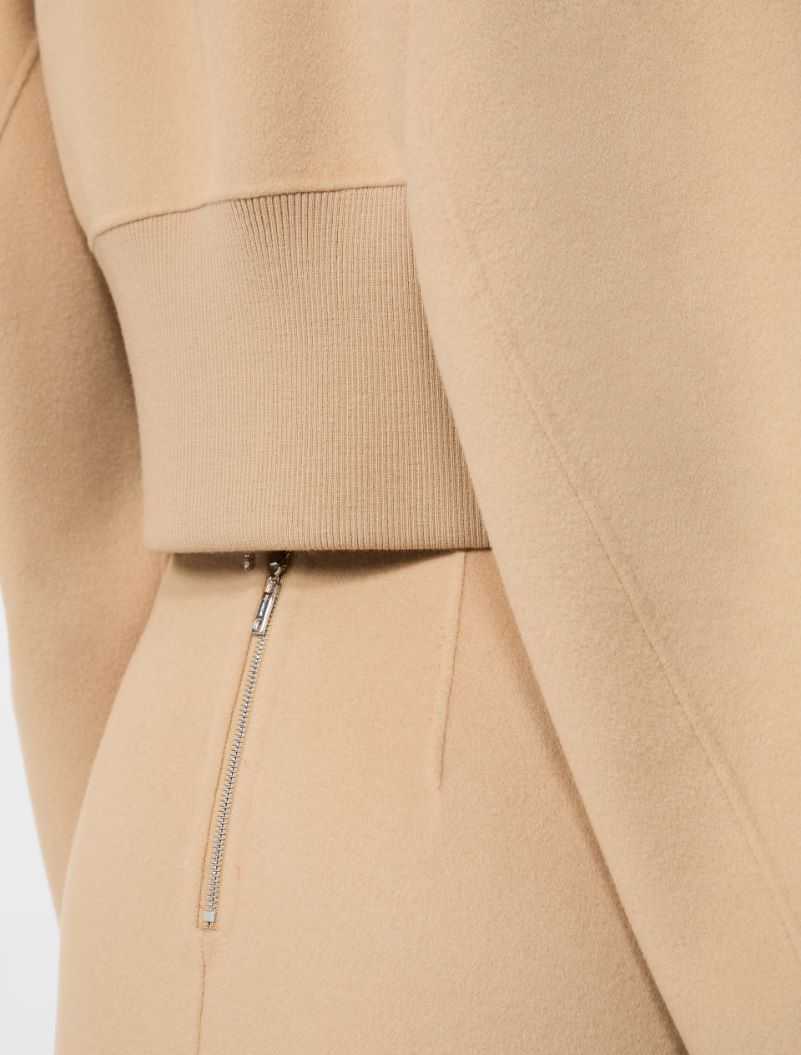 Short pure wool outerwear - CARAMEL - Sportmax - 6