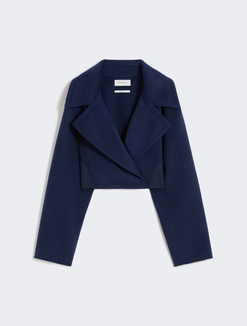 Short pure wool outerwear - ULTRAMARINE - Sportmax - 8