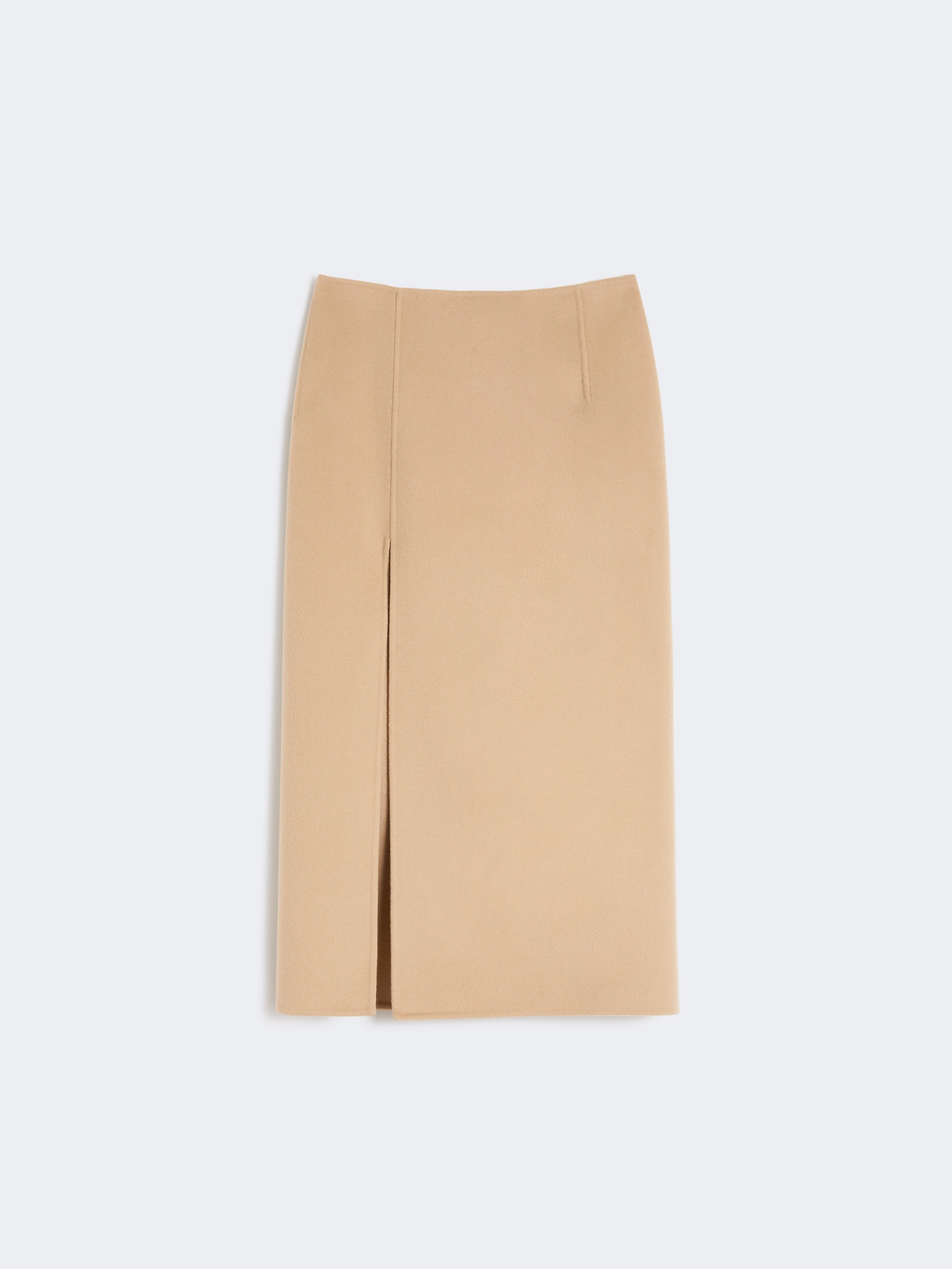 Long double-faced wool skirt - CARAMEL - Sportmax - 5