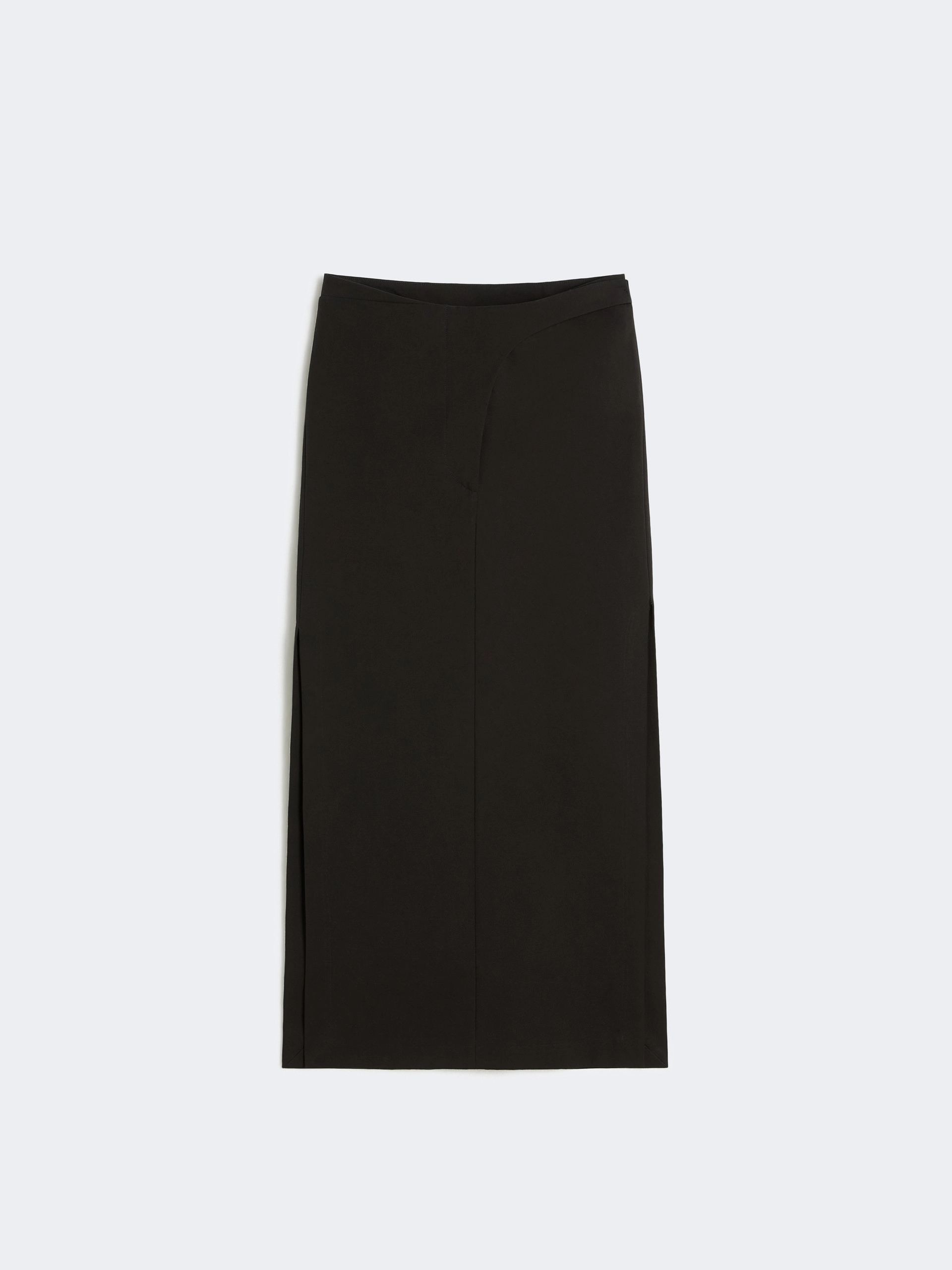 Long cotton skirt - BLACK - Sportmax - 4