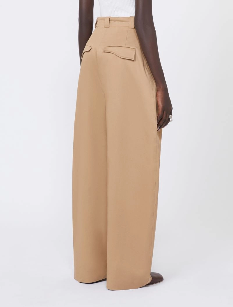 Pantalone over in gabardina - BISCOTTO - Sportmax - 3