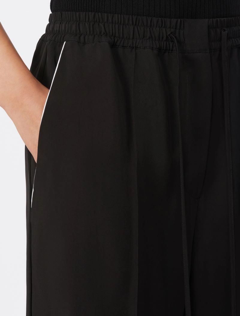 Satin joggers - BLACK - Sportmax - 5