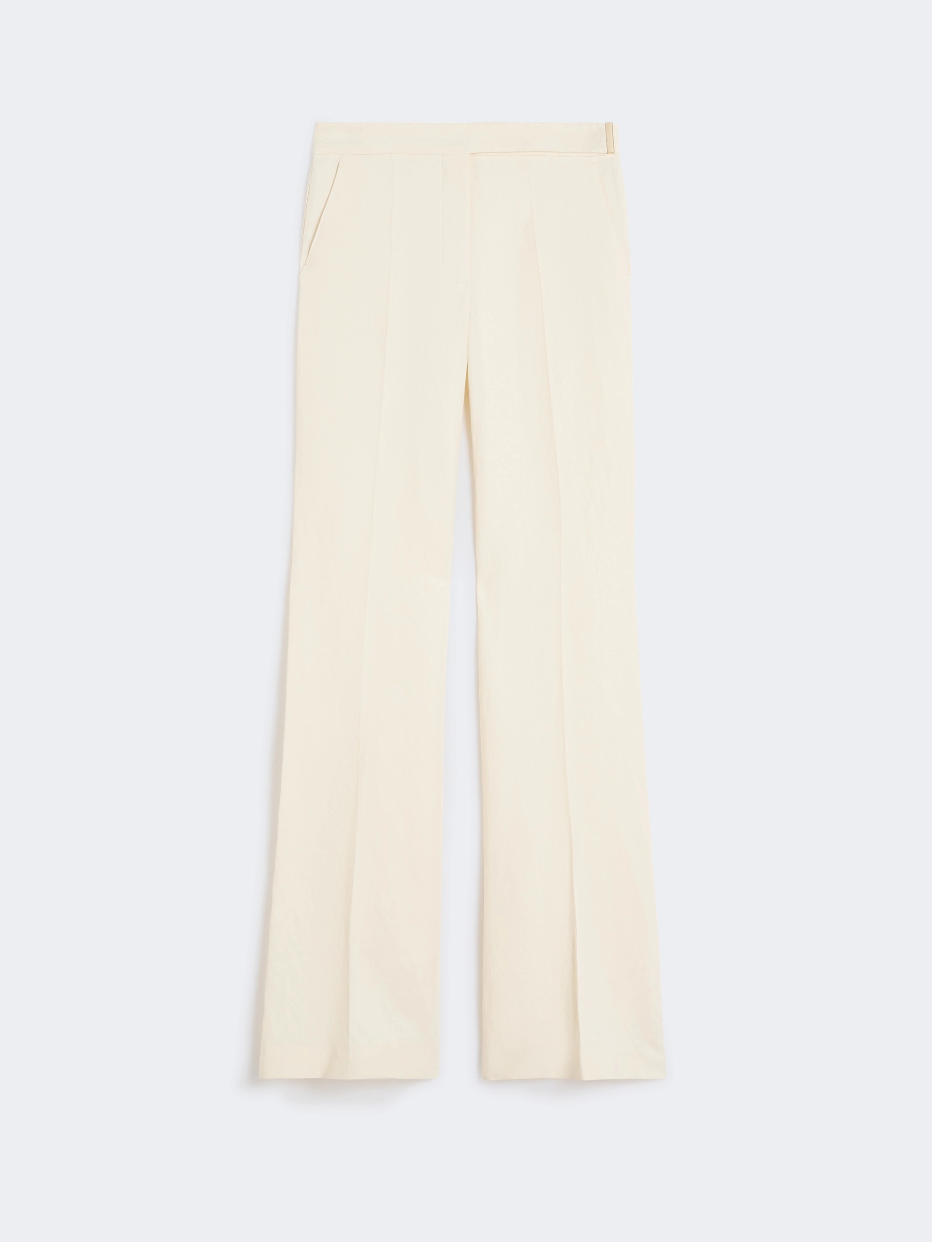 Viscose trousers - LIGHT YELLOW - Sportmax - 5